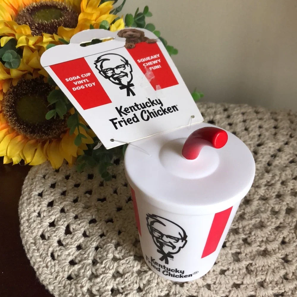 Kentucky Fried Chicken Retro Soda Cup DOG Toy